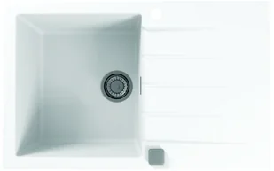 Alveus Cadit 20 Zlewozmywak granitowy jednokomorowy 79x50 cm arctic 1132022 - Zlewozmywaki Alveus Cadit 20 Zlewozmywak granitowy jednokomorowy 79x50 cm arctic 1132022 - Zlewozmywaki - miniaturka - grafika 1