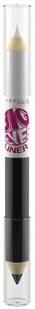 Maybelline Big Eyes Duo Liner kredka do oczu 3,5 g dla kobiet 01 Black-White - Kredki do oczu - miniaturka - grafika 3