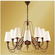 Lampy sufitowe - Kemar Lampa wisząca Preto S - 10xE14/60W/230V - miniaturka - grafika 1