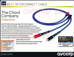 Chord Company Clearway - RCA Clearway - RCA (DNP-800NE BLACK) - Kable - miniaturka - grafika 3