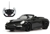 Zabawki zdalnie sterowane - Jamara Porsche 911 Carrera S 1:12 black 403085 - miniaturka - grafika 1