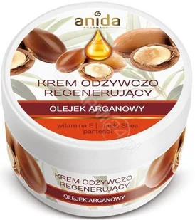 SCAN-ANIDA SP. Z O.O. Anida Olejek Arganowy krem odżywczo regenerujący 125 ml 7060389 - Kremy do twarzy - miniaturka - grafika 2