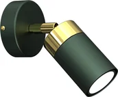 Lampy ścienne - Milagro Kinkiet JOKER GREEN/GOLD 1xGU10 MLP7717 - miniaturka - grafika 1