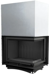 Wkład narożny Amelia 25 prawy Bs gilotyna Dolot - Wkłady kominkowe - miniaturka - grafika 5