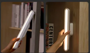 Baseus Baseus Magnetyczna Lampa LED do kuchni pokoju pod szafkę Biała DGXC-02 - Lampy stojące - miniaturka - grafika 2