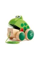 Zabawki interaktywne dla dzieci - HaPe Żaba do ciągnięcia 5O38F0 5O38F0 SAM One size - miniaturka - grafika 1