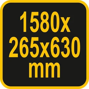 VOREL Szafka warsztatowa wisząca 1580 x 630mm 58441 - Pozostałe wyposażenie warsztatu - miniaturka - grafika 6