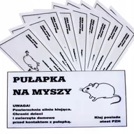 Zwalczanie i odstraszanie szkodników - Panko 10x Pułapka Lepowa Lep Na Myszy Z Wabikiem - miniaturka - grafika 1