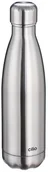 Akcesoria turystyczne - Cilio Butelka termiczna CLIO, srebrna, 500 ml - miniaturka - grafika 1