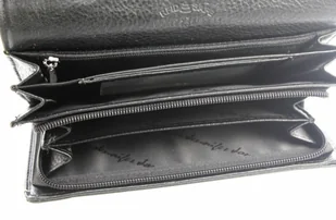 Jennifer Jones Portfel Damski Skóra Licowa Z Teksturą Długi Z Suwakiem wewnątrz 5374 - Portfele - miniaturka - grafika 6