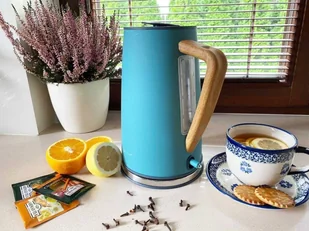 Kassel Czajnik elektryczny 1,7l morski 93229 93229 Kinghoff - Czajniki na gaz - miniaturka - grafika 3