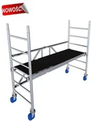 Rusztowania - Krause Rusztowanie aluminiowe PROTEC XS wys.rob. 2,90 m (942104) - miniaturka - grafika 1