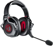 Słuchawki - Teufel CAGE Czarno-Czerwone - miniaturka - grafika 1