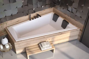 Besco 170x125 Intima Duo Slim Prawa + Syfon #WAID-170-SP - Wanny - miniaturka - grafika 4