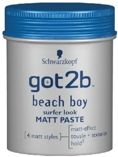 Schwarzkopf PASTA DO WŁOSÓW BEACH BOY 100 ML zakupy dla domu i biura 1572143 - Kosmetyki do stylizacji włosów - miniaturka - grafika 2