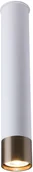 Lampy sufitowe - Amplex LAMPA sufitowa EIDO 0353 metalowa OPRAWA okrągła tuba downlight patyna biały 0353 - miniaturka - grafika 1