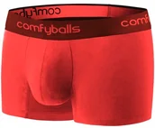 Majtki męskie - ComfyBalls COMFYBALLS Bokserki do biegania REGULAR PERFORMANCE SUPERLIGHT czerwone - miniaturka - grafika 1
