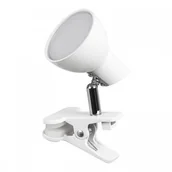 Lampy stojące - Rabalux Noah biała LED 5W 3000K Lamka stołowa z klipsem 1477 1477 - miniaturka - grafika 1