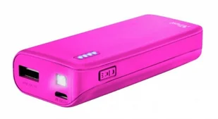 Trust Urban Primo Powerbank (odpowiedni dla smartfonu i tabletu, 4400 mAh, przenośna ładowarka), Rosa 22059 - Powerbanki - miniaturka - grafika 3
