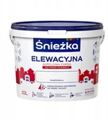 Farby zewnętrzne - Farba akrylowa Elewacyjna 10 l Biały Śnieżka - miniaturka - grafika 1