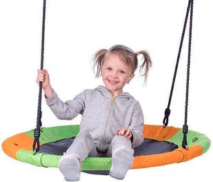 NILS CAMP NB5003 ORANGE-GREEN ŚR.90 CM BOCIANIE GNIAZDO HUŚTAWKA NILS CAMP - Place zabaw - miniaturka - grafika 14