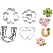 Formy do ciast - Westmark WYPRZEDAŻ! METALOWE FOREMKI DO CIASTECZEK 4 EL STAL NIERDZEWNA 31932260 - miniaturka - grafika 1