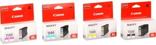 Canon PGI1500XL CMYK - Tusze oryginalne - miniaturka - grafika 7