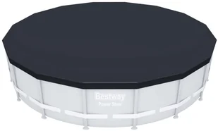 Bestway Pokrywa na basen Flowclear, 488 cm vidaXL - Akcesoria do basenów - miniaturka - grafika 2