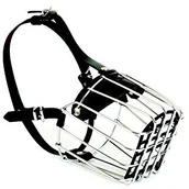 Kagańce dla psów - Dingo Numer 1 metalowych kaganiec do jamnik, mały - miniaturka - grafika 1