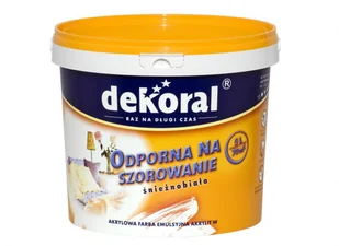 Dekoral Akrylit W Farba Lateksowa Biała 3 L - Farby wewnętrzne - miniaturka - grafika 2