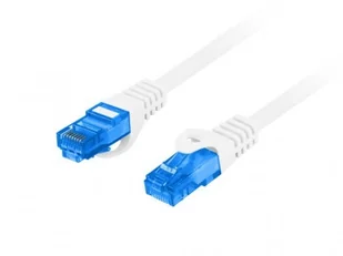 LANBERG PATCHCORD KAT.6A S/FTP LSZH CCA 15M BIAŁY FLUKE PASSED PCF6A-10CC-1500-W - Kable miedziane - miniaturka - grafika 2