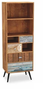 Halmar Regał do salonu Matro V, wielokolorowy, styl industrialny HM-MEZOREG1 - Regały - miniaturka - grafika 3