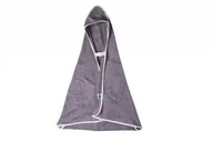 Okrycia kąpielowe dla dzieci - Pink No More Ręcznik Bambusowy Z Kapturkiem 0-5 L - miniaturka - grafika 1