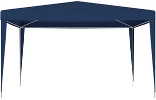 vidaXL Namiot imprezowy, 4 x 4 m, niebieski - Pawilony ogrodowe - miniaturka - grafika 4