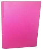 Szkolne artykuły papiernicze - Biurfol Segregator A4 2 cm 2 ringi różowy - miniaturka - grafika 1