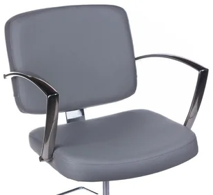 Barbiero Fotel fryzjerski Dario jasno szary BH-8163 - Fotele fryzjerskie - miniaturka - grafika 4