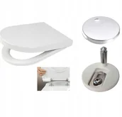 Deski sedesowe - Koło Deska Wc do Quattro twarda wolnoopadająca - miniaturka - grafika 1