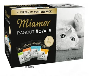 Miamor Zestaw Ragout Royale, 12 x 100 g - Multi-Mix Cream w sosie - Mokra karma dla kotów - miniaturka - grafika 2