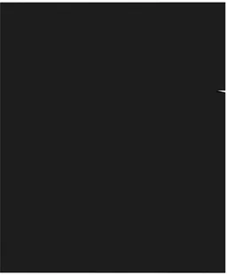 VidaXL Lumarko Zestaw mebli łazienkowych, czarny, płyta wiórowa! 3071694 VidaXL - Meble łazienkowe - miniaturka - grafika 45