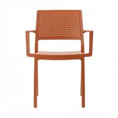 Krzesła - Scab Design Krzesło Emi - terracotta z podłokietnikiem 2342 73 - miniaturka - grafika 1