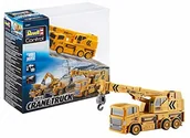 Zabawki zdalnie sterowane - Revell Control 23497 RC wózek budowlany dźwigienkowy, 40 MHz, akumulator zdalnie sterowany samochód, żółto-pomarańczowy, 12,5 cm - miniaturka - grafika 1