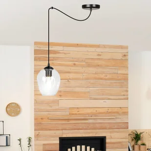 EULUNA Lampa wisząca Starla decentralna 1-pkt. szkło - Lampy sufitowe - miniaturka - grafika 3