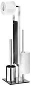 Akcesoria do wc - Wenko WENKO Stand komplet rivalta uchwyt na szczotkę do WC, stal nierdzewna, błyszczący, 20 x 18 x 70 cm 22983100 - miniaturka - grafika 1
