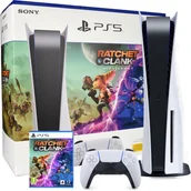 Konsole Playstation - Sony PlayStation 5 + Ratchet & Clank Rift Apart - miniaturka - grafika 1