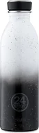 Butelki termiczne - 24Bottles Butelka termiczna Urban Bottle Basic 500 ml biało-czarna 46 - miniaturka - grafika 1