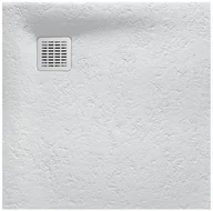 Brodziki prysznicowe - Roca Brodzik do kabiny prysznicowej płaski Terran 100 x 100 - miniaturka - grafika 1