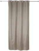 Zasłony - Atmosphera Zasłona gotowa ma przelotkach NATTE 140 x 260 cm kolor beżowy B00PL0CZA2 - miniaturka - grafika 1