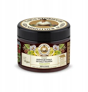 Pierwoje Reszenie Taiga Stories Mydło do ciała i włosów oczyszczające z leuzeą 300ml - Mydła - miniaturka - grafika 4