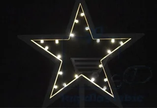 Nexos Gwiazda świąteczna 20 LED ciepła biel - Oświetlenie świąteczne - miniaturka - grafika 4