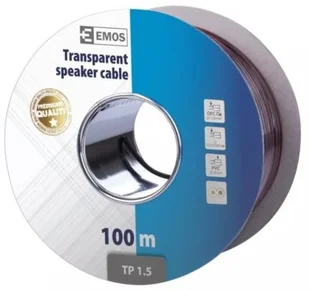 Conotech 2×1,50 Ofc przeźroczysty, 100m - Przewody elektryczne - miniaturka - grafika 2